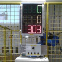 High visibility customized process counter